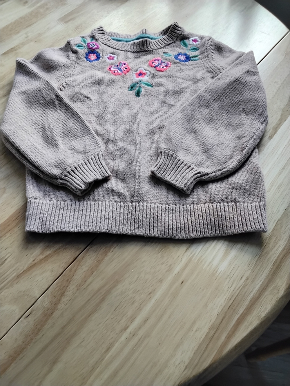 MINI BODEN Blush Pink Child's Sweater SIZE 6-7 YRS